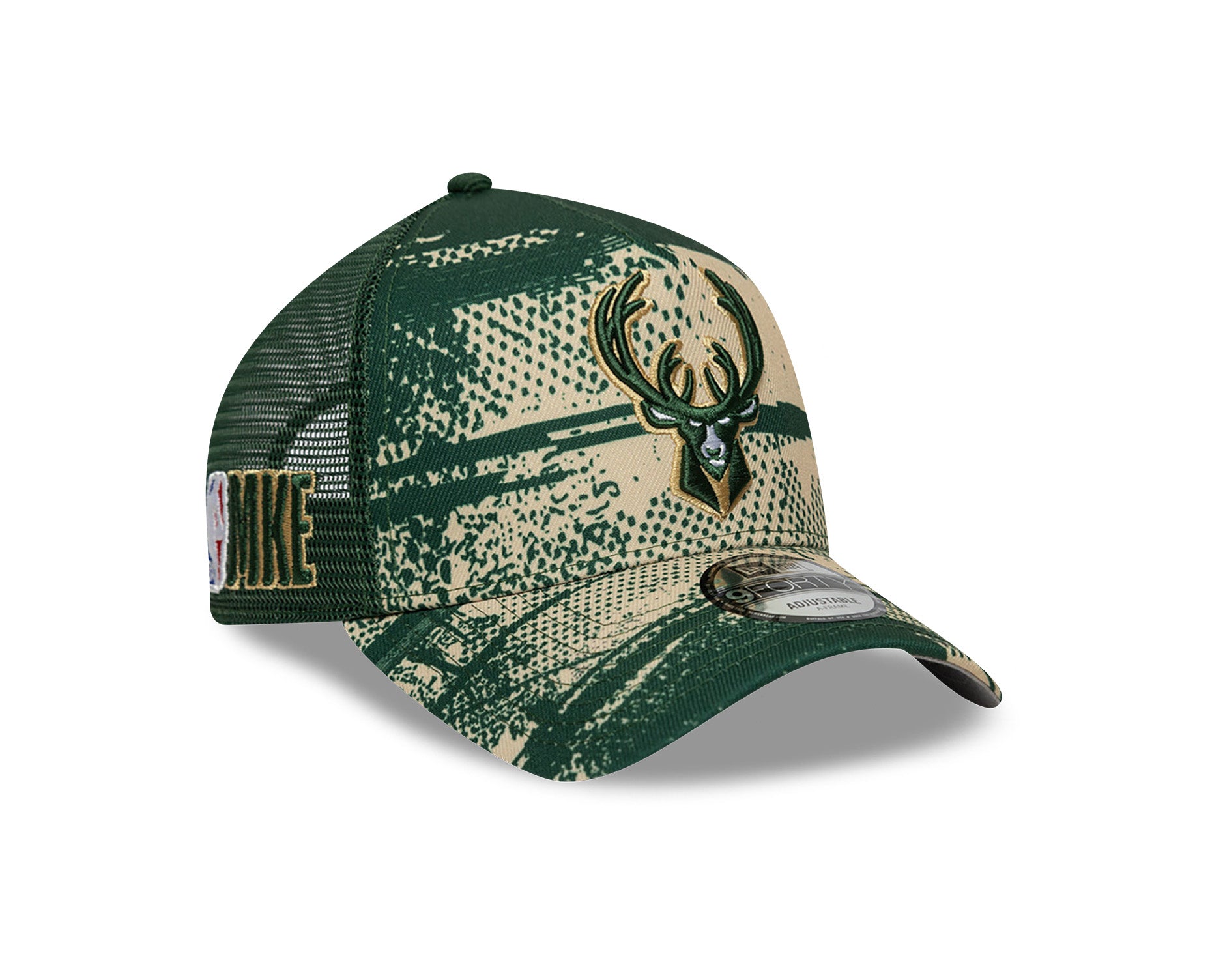 New Era 9Forty A-Frame Trucker NBA Tip Off 2024 Milwaukee Bucks