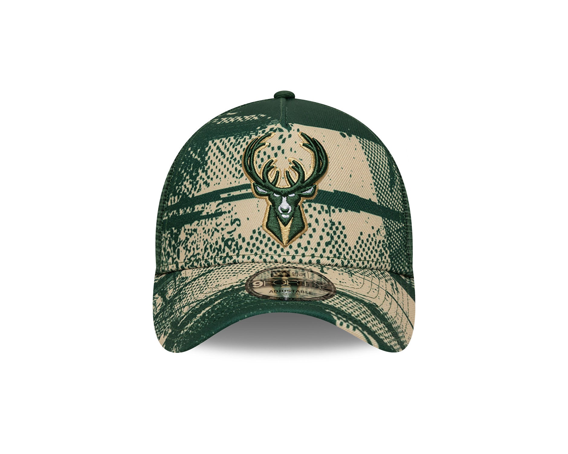 New Era 9Forty A-Frame Trucker NBA Tip Off 2024 Milwaukee Bucks