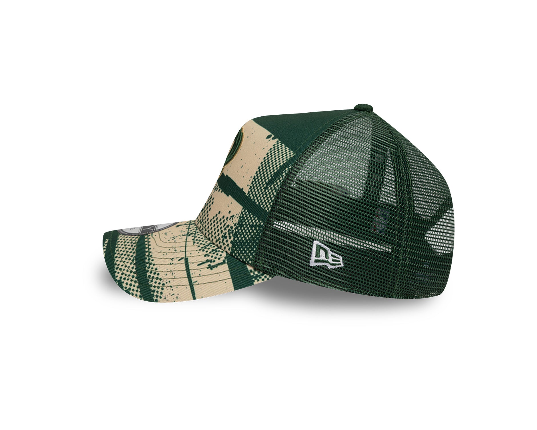 New Era 9Forty A-Frame Trucker NBA Tip Off 2024 Milwaukee Bucks