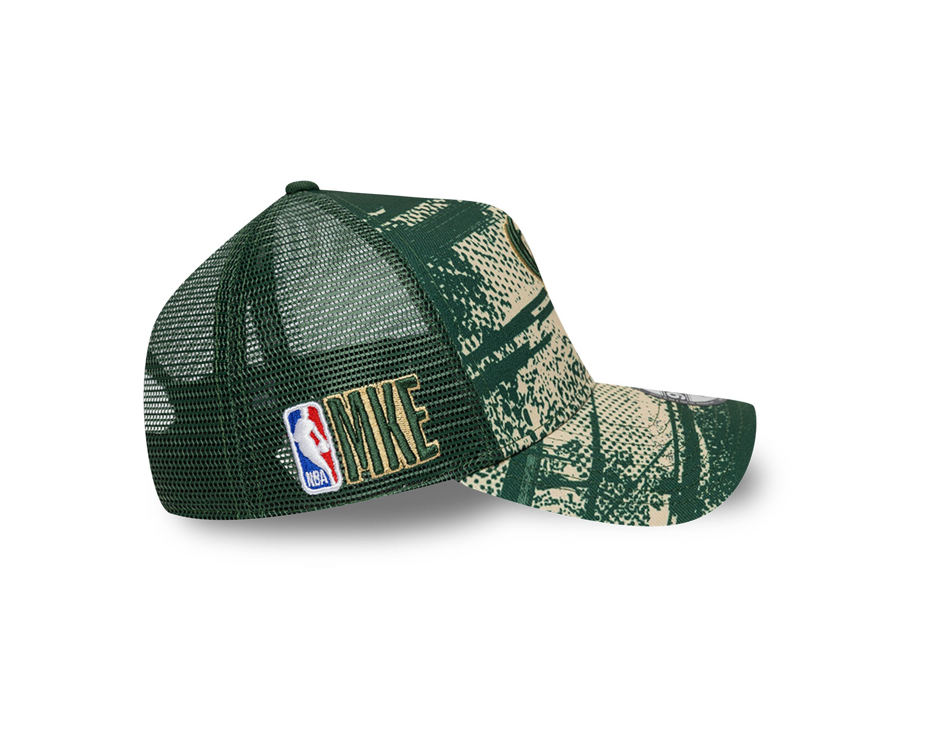 New Era 9Forty A-Frame Trucker NBA Tip Off 2024 Milwaukee Bucks