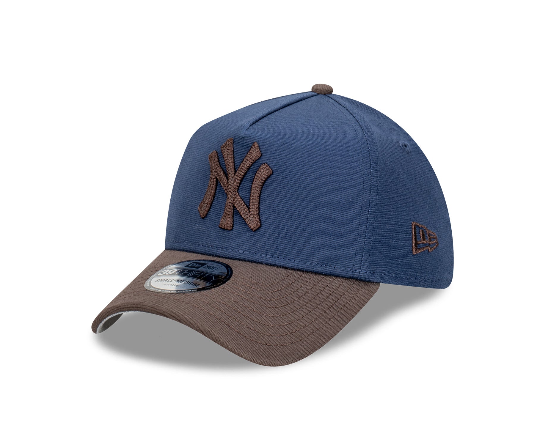 New Era 39Thirty A-Frame MLB Seasonal Chainstitch New York Yankees Oceanside Blue