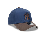 New Era 39Thirty A-Frame MLB Seasonal Chainstitch New York Yankees Oceanside Blue