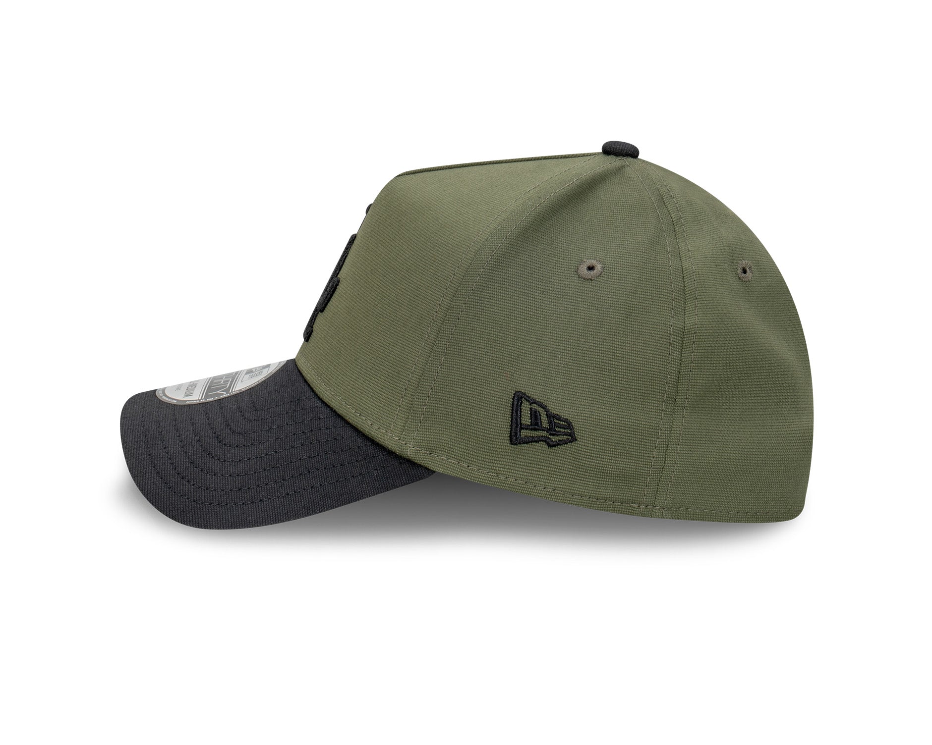 New Era 39Thirty A-Frame MLB Seasonal Chainstitch Los Angeles Dodgers Olive/Black