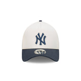 New Era 39Thirty A-Frame MLB Cut N Paste New York Yankees Chrome White