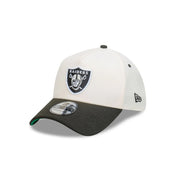 New Era 39Thirty A-Frame NFL Cut N Paste Las Vegas Raiders Chrome White