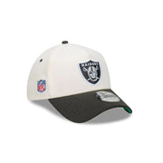 New Era 39Thirty A-Frame NFL Cut N Paste Las Vegas Raiders Chrome White