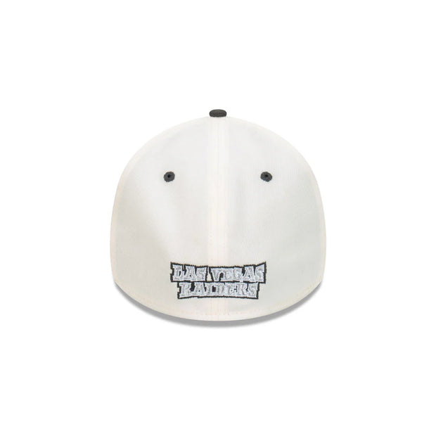 New Era 39Thirty A-Frame NFL Cut N Paste Las Vegas Raiders Chrome White