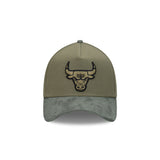 New Era 39Thirty A-Frame NBA Olive Premium Chicago Bulls