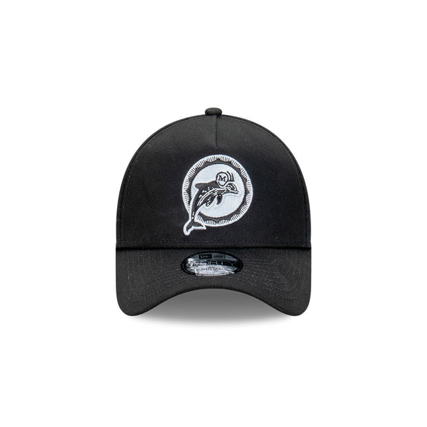 New Era 9Forty A-Frame NFL Classic Black White Miami Dolphins