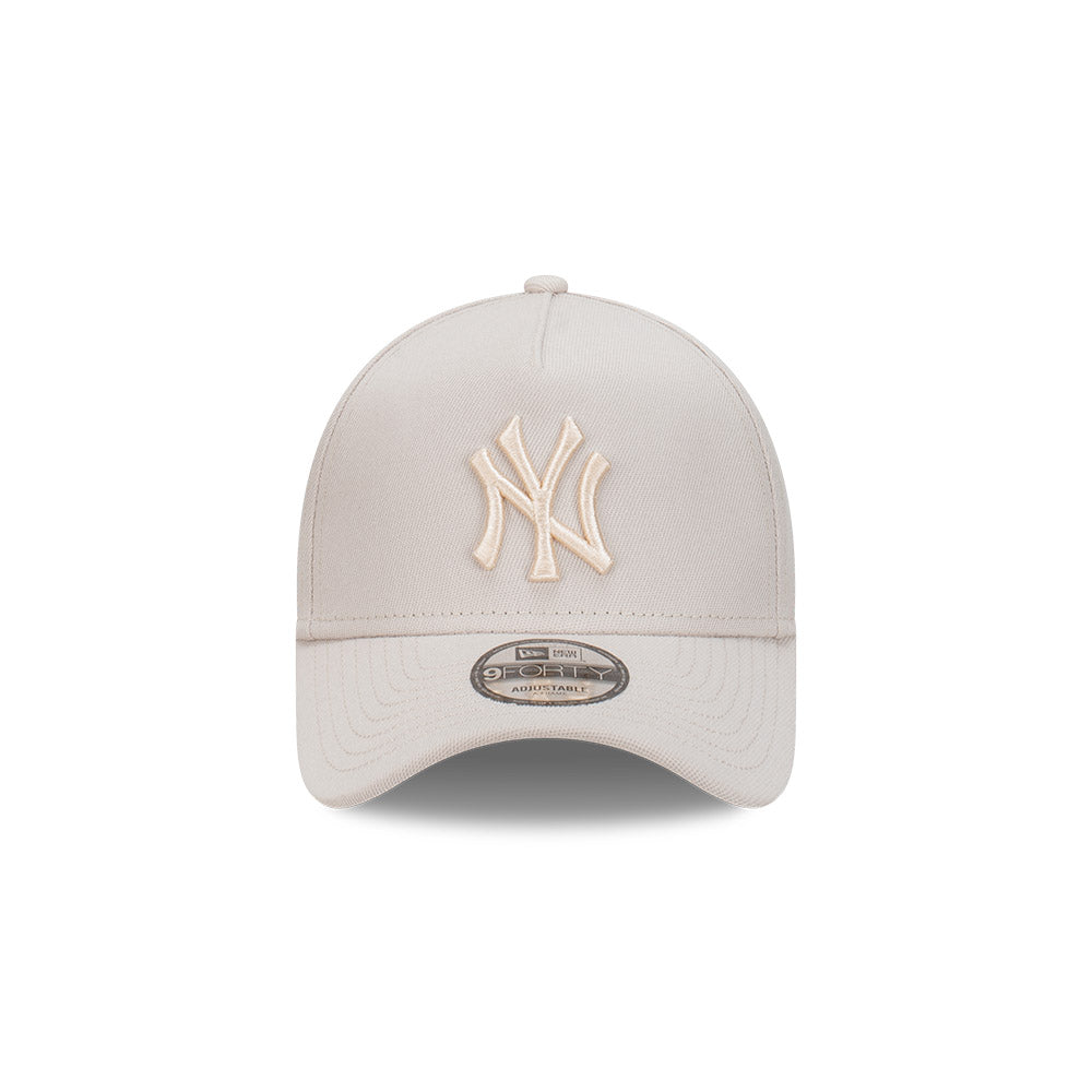 New Era 9Forty A-Frame MLB Repreve Stone Ivory New York Yankees