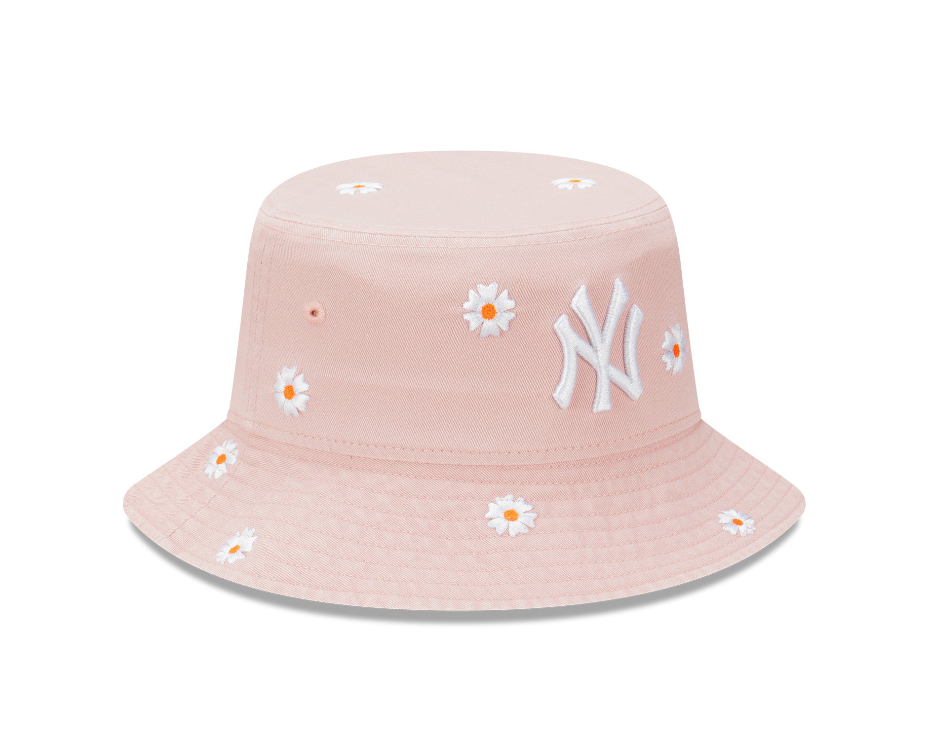 New Era Bucket MLB Daisy New York Yankees Pastel Pink
