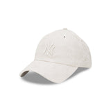 New Era Casual Classic MLB Tonal Monogram New York Yankees Stone