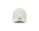 New Era Kids 9Forty MLB Daisy Los Angeles Dodgers Vintage Stone