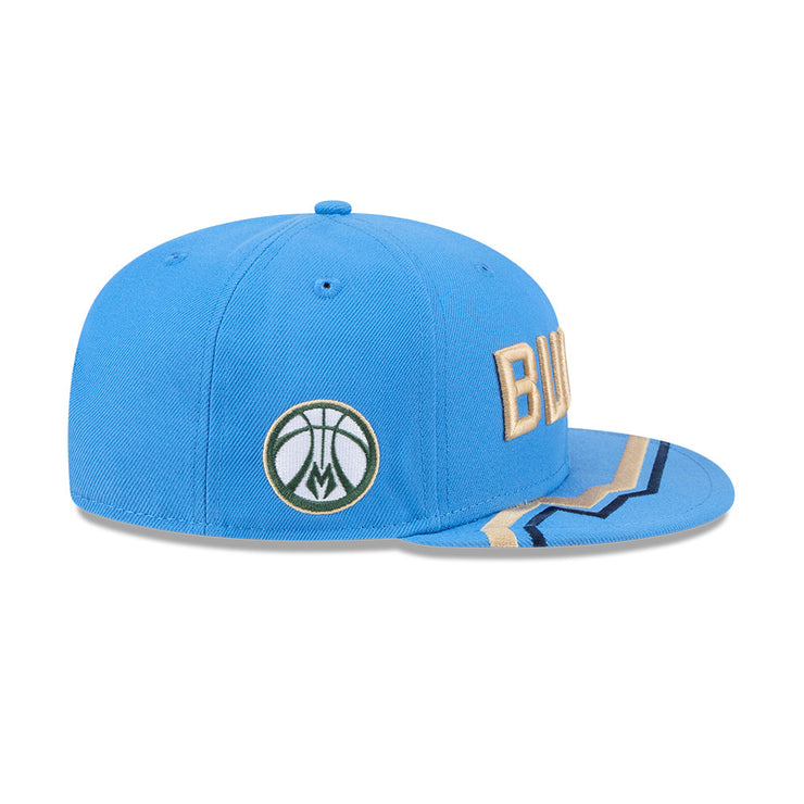 New Era Youth 9Fifty NBA 2024 City Edition Team Milwaukee Bucks