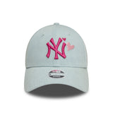 New Era Womens 9Forty MLB Denim Icon New York Yankees Pale Blue