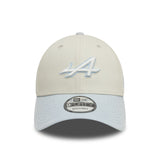 New Era 9Forty F1 Alpine Renault Racing Acid Wash White