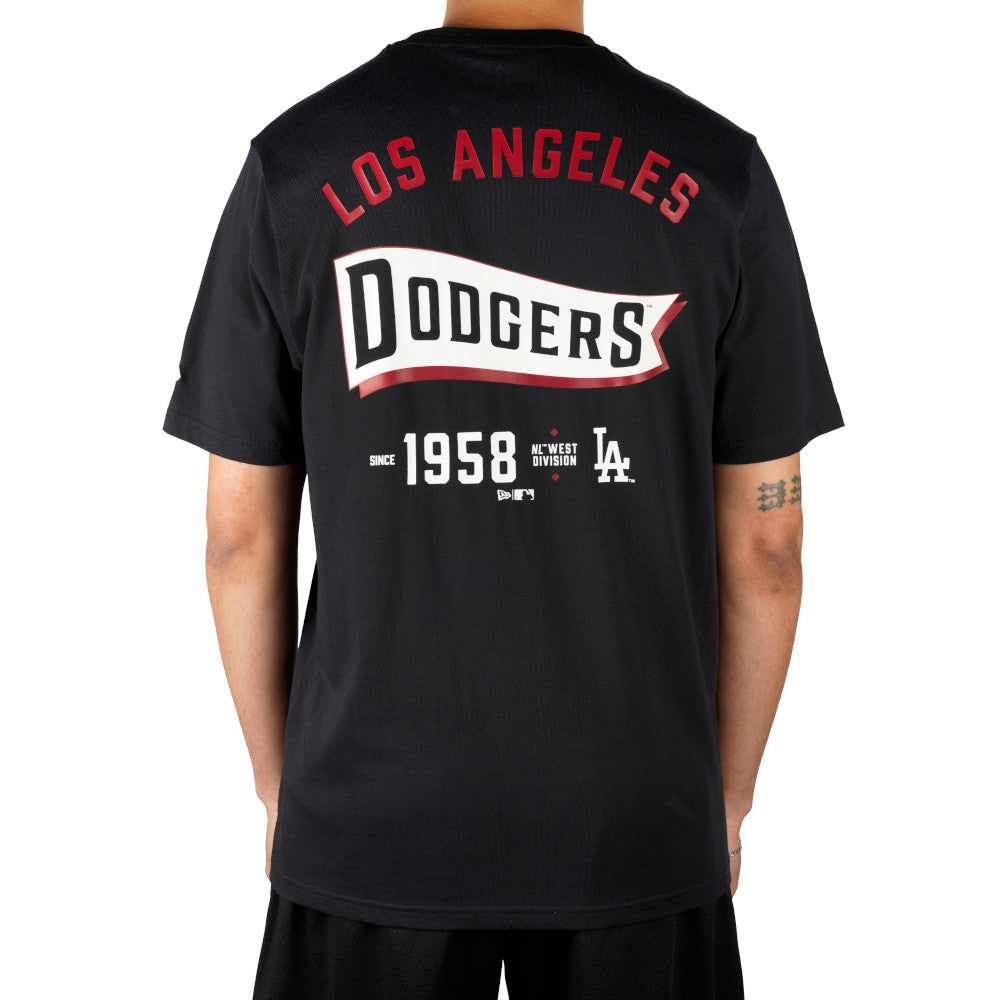 New Era MLB Pennant Tee Los Angeles Dodgers Navy