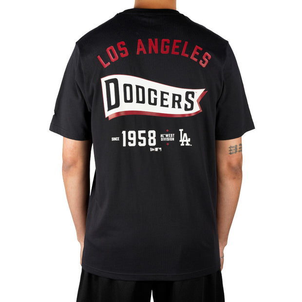New Era MLB Pennant Tee Los Angeles Dodgers Navy