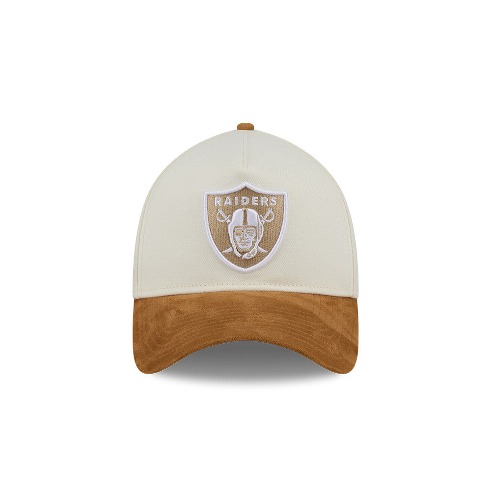 New Era 39Thirty A-Frame NFL 2-Tone Wheat Suede Las Vegas Raiders