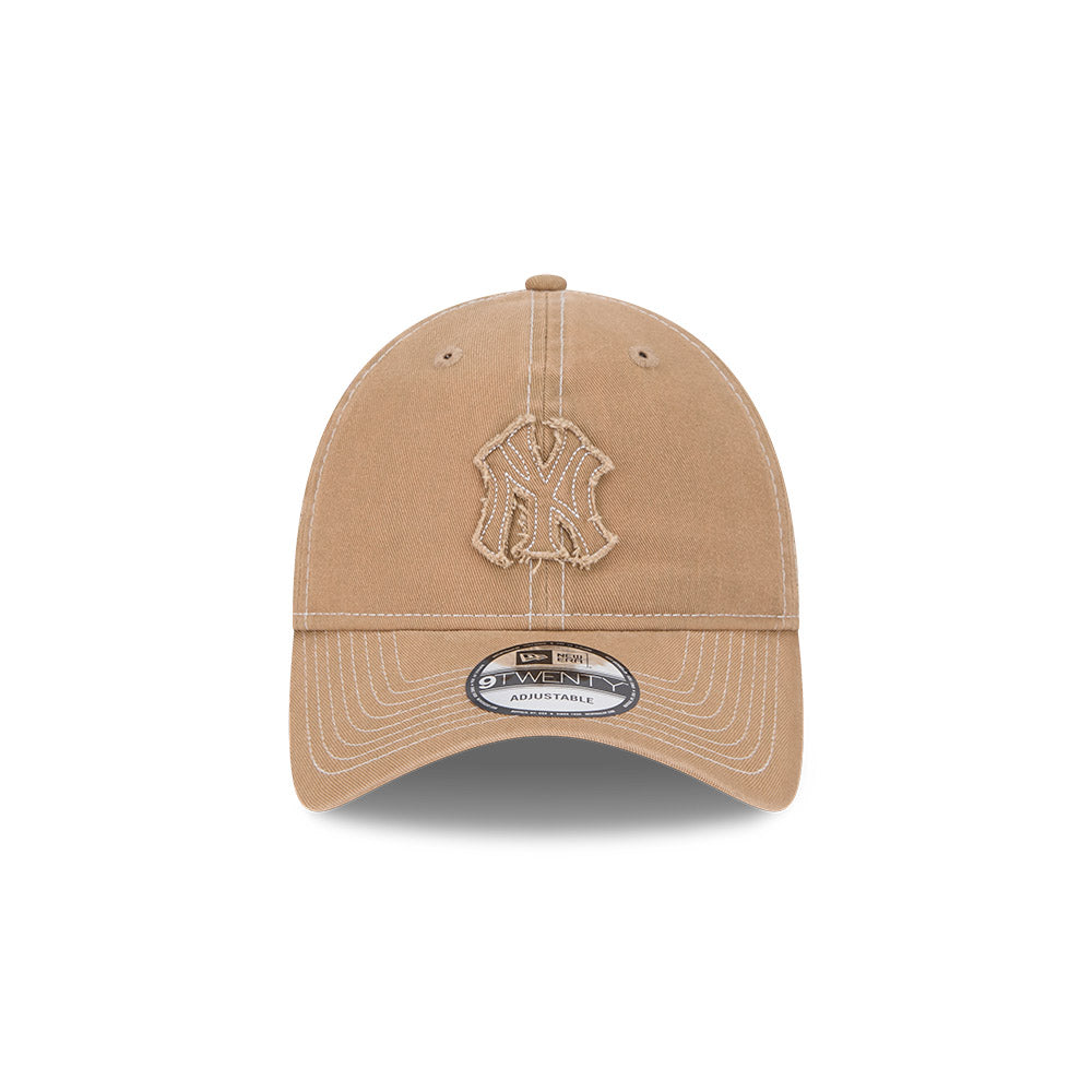 New Era 9Twenty MLB Frayed New York Yankees Khaki