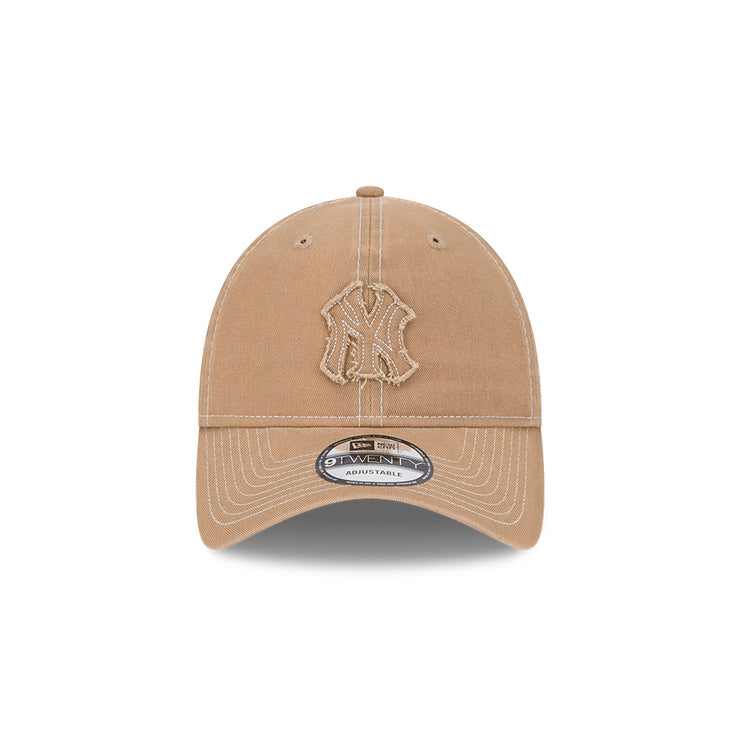 New Era 9Twenty MLB Frayed New York Yankees Khaki