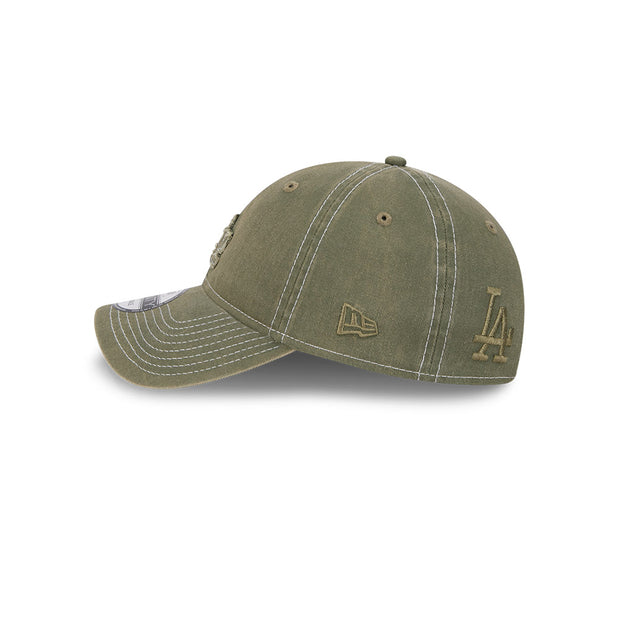 New Era 9Twenty MLB Frayed Los Angeles Dodgers Olive
