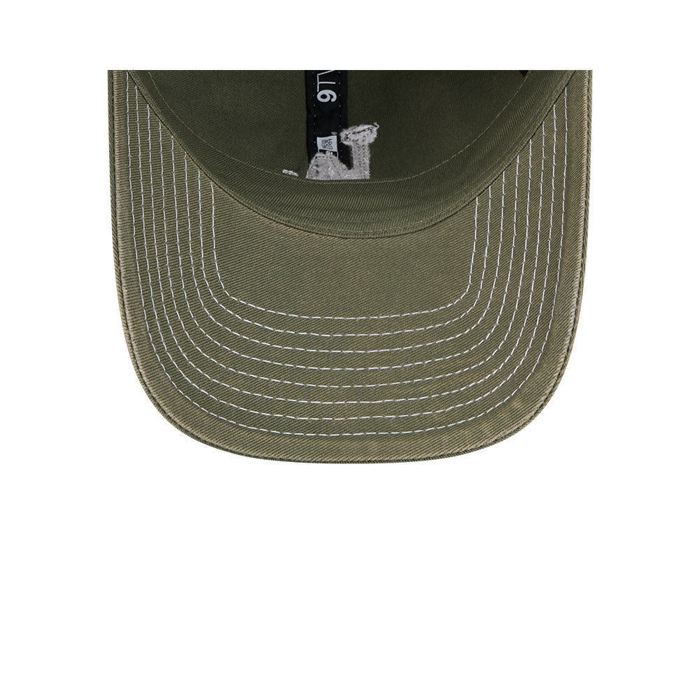 New Era 9Twenty MLB Frayed Los Angeles Dodgers Olive