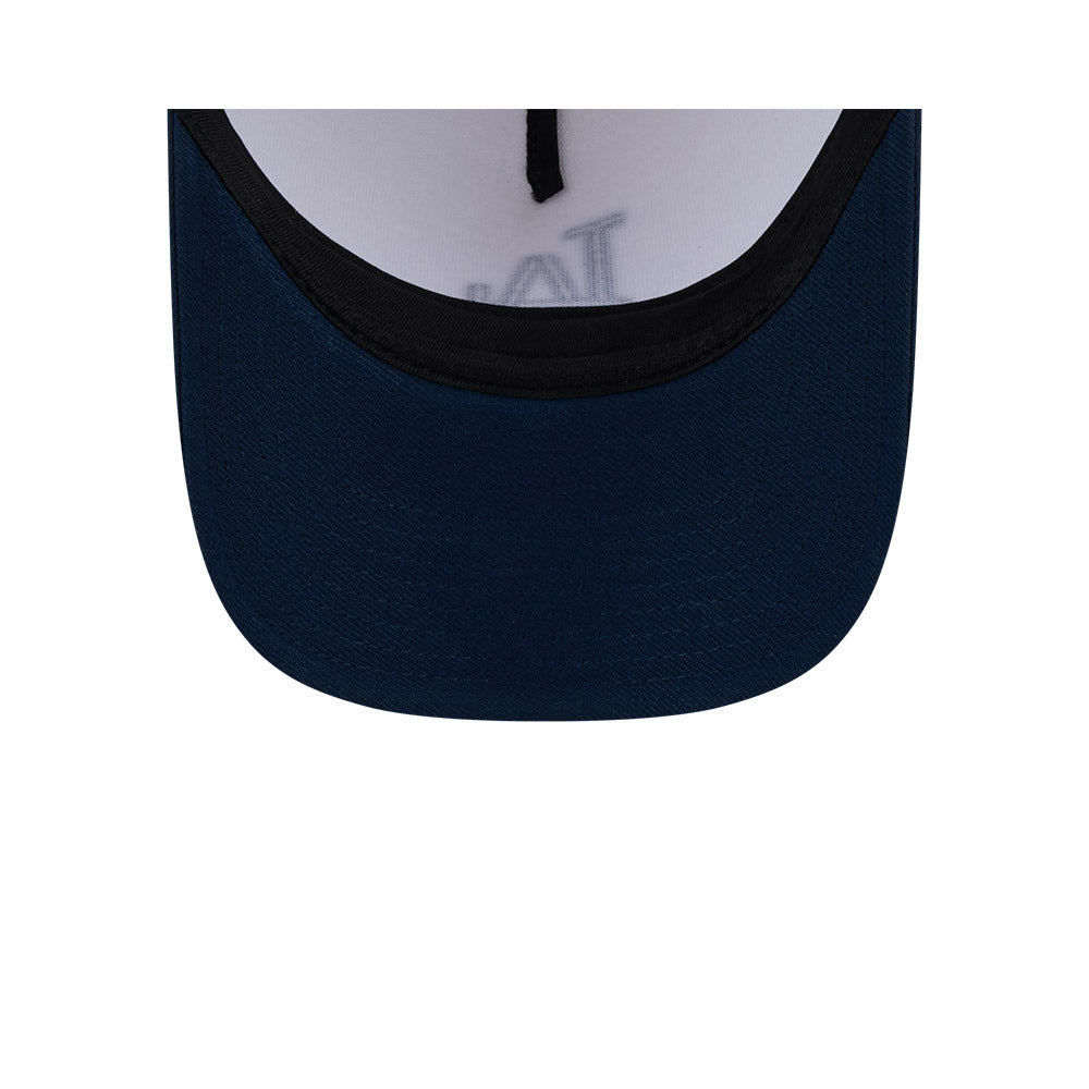 New Era 9Forty A-Frame MLB Chrome Oceanside Repreve Los Angeles Dodgers White