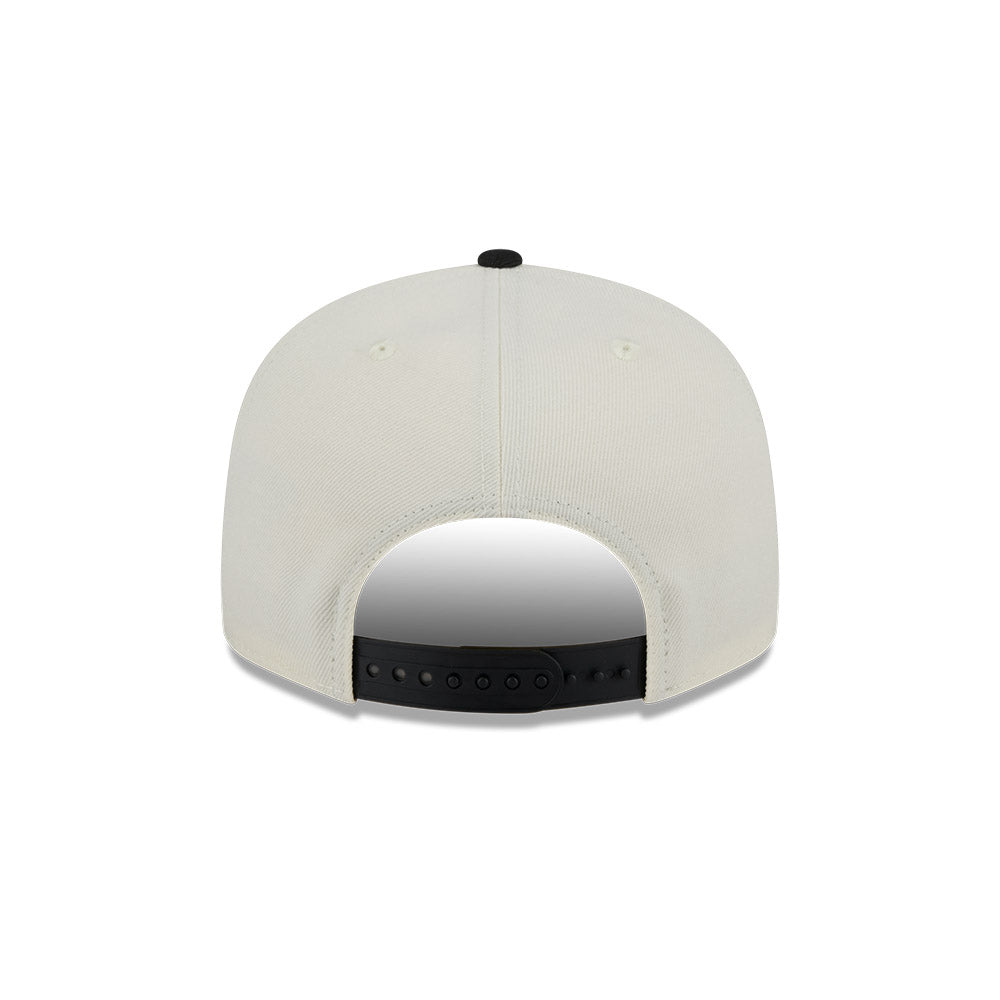 New Era 9Fifty NBA 2-Tone Script San Antonio Spurs Chrome White