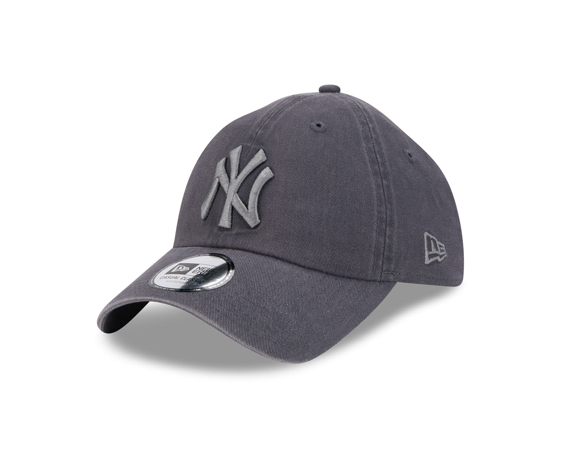 New Era Casual Classic MLB Snow Wash New York Yankees Graphite