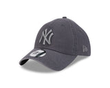 New Era Casual Classic MLB Snow Wash New York Yankees Graphite