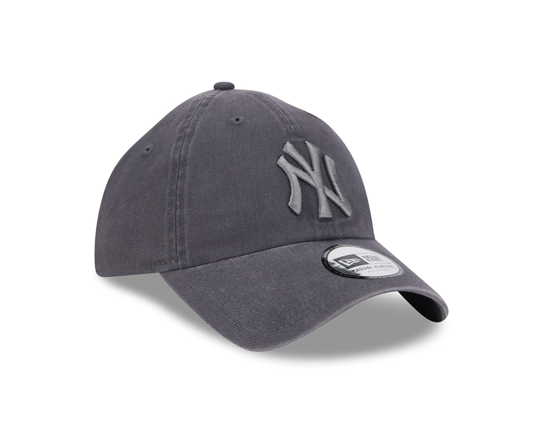 New Era Casual Classic MLB Snow Wash New York Yankees Graphite