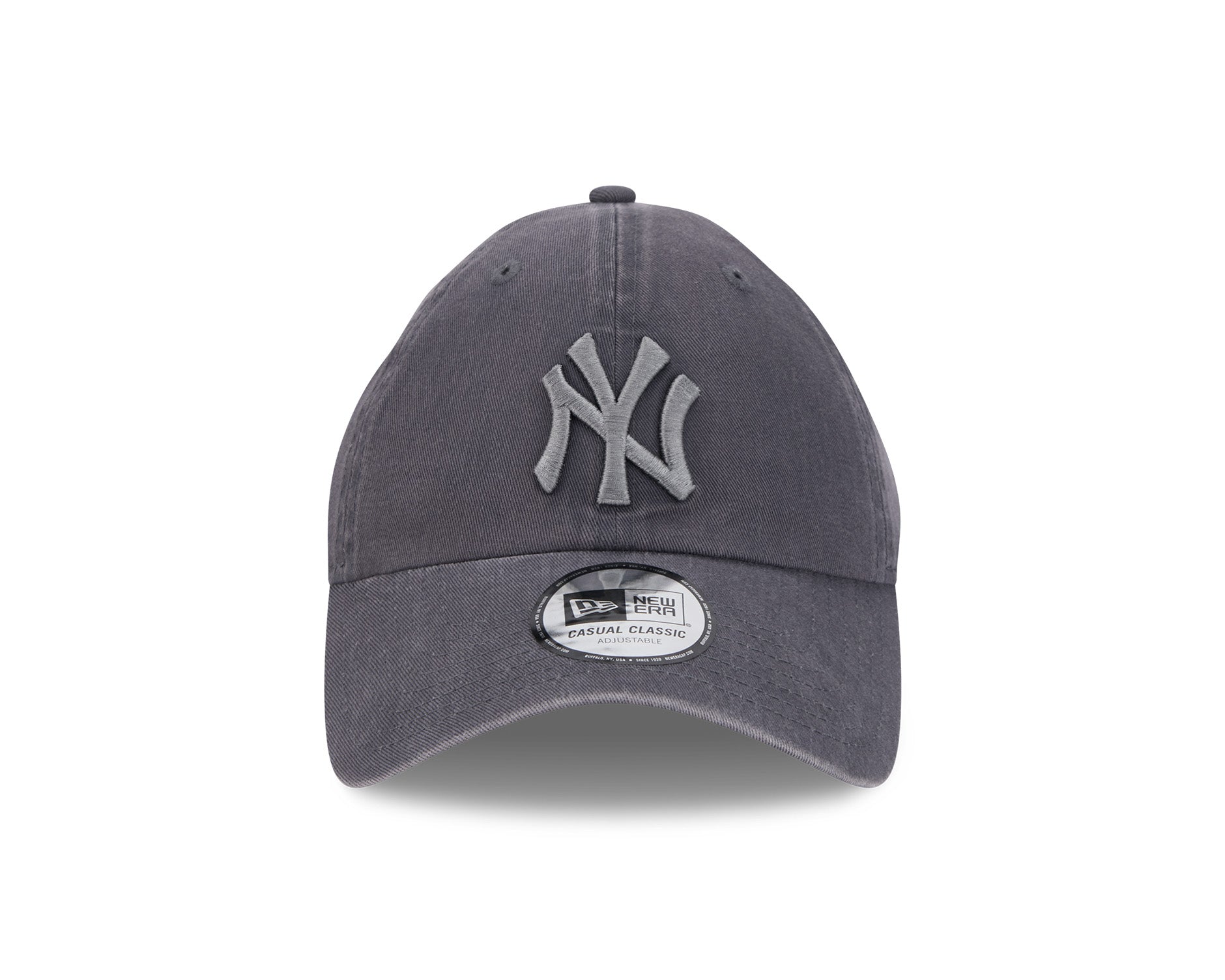 New Era Casual Classic MLB Snow Wash New York Yankees Graphite