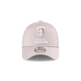 New Era 9Forty A-Frame AFL 2025 Supporter Grey White Fremantle Dockers
