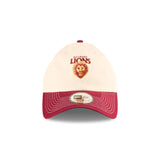 New Era Casual Classic AFL 2025 Supporter 2-Tone Chrome Brisbane Lions