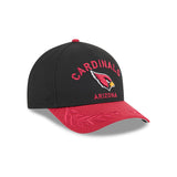 New Era 9Forty Mid Crown A-Frame NFL 25 Draft Arizona Cardinals Black