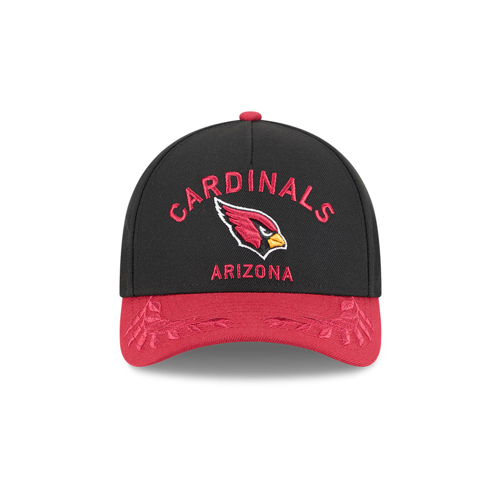 New Era 9Forty Mid Crown A-Frame NFL 25 Draft Arizona Cardinals Black