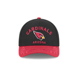 New Era 9Forty Mid Crown A-Frame NFL 25 Draft Arizona Cardinals Black
