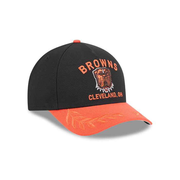 New Era 9Forty Mid Crown A-Frame NFL 25 Draft Cleveland Browns Black