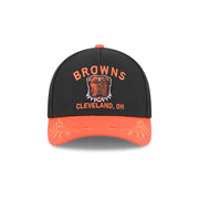 New Era 9Forty Mid Crown A-Frame NFL 25 Draft Cleveland Browns Black