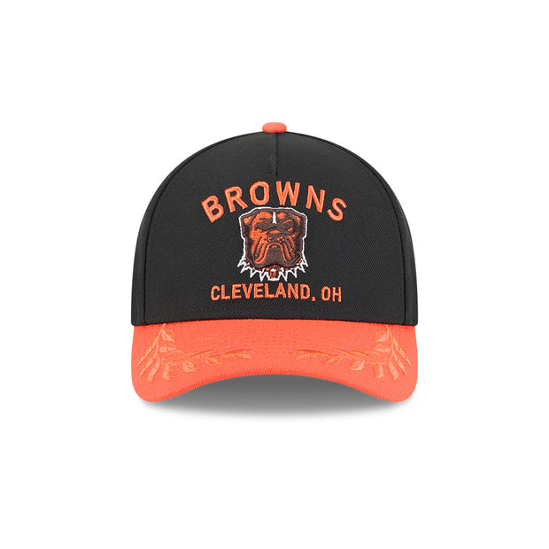New Era 9Forty Mid Crown A-Frame NFL 25 Draft Cleveland Browns Black