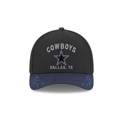 New Era 9Forty Mid Crown A-Frame NFL 25 Draft Dallas Cowboys Black