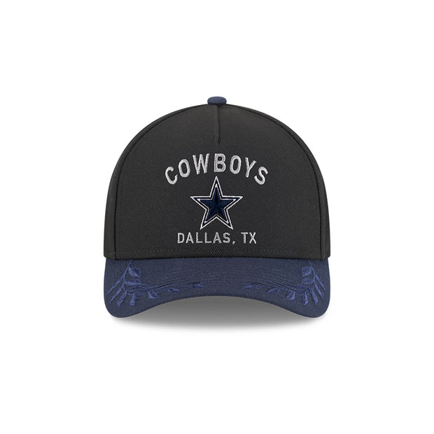New Era 9Forty Mid Crown A-Frame NFL 25 Draft Dallas Cowboys Black