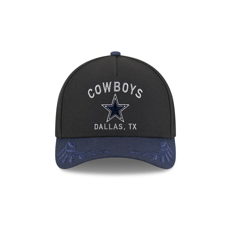 New Era 9Forty Mid Crown A-Frame NFL 25 Draft Dallas Cowboys Black