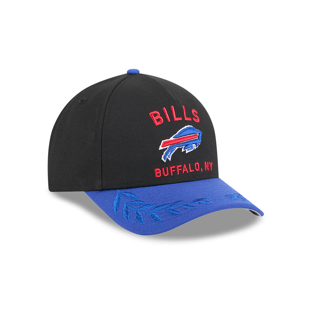 New Era 9Forty Mid Crown A-Frame NFL 25 Draft Buffalo Bills Black