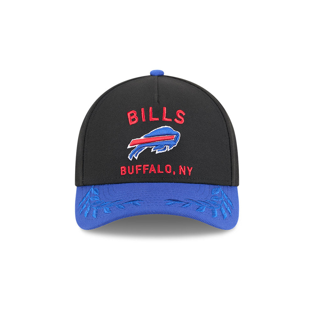 New Era 9Forty Mid Crown A-Frame NFL 25 Draft Buffalo Bills Black