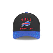 New Era 9Forty Mid Crown A-Frame NFL 25 Draft Buffalo Bills Black