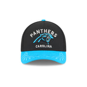 New Era 9Forty Mid Crown A-Frame NFL 25 Draft Carolina Panthers Black