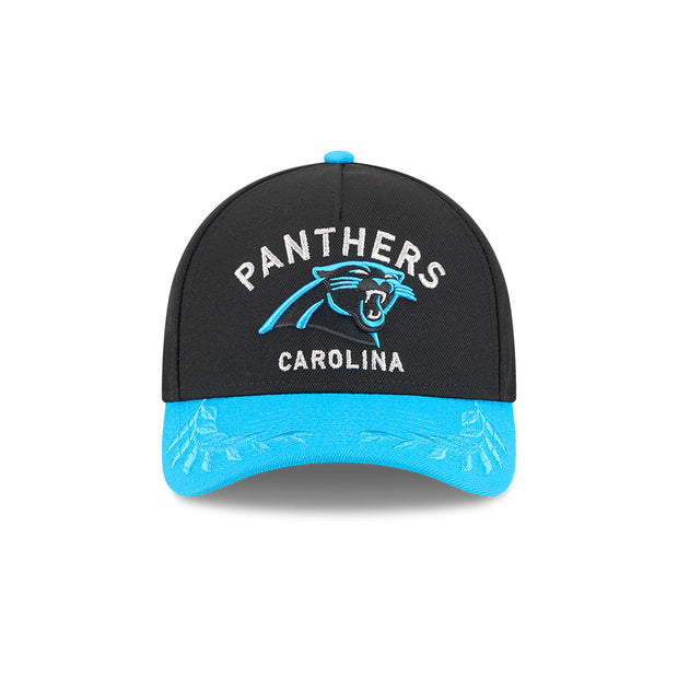 New Era 9Forty Mid Crown A-Frame NFL 25 Draft Carolina Panthers Black