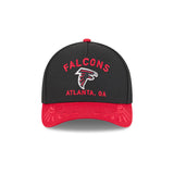 New Era 9Forty Mid Crown A-Frame NFL 25 Draft Atlanta Falcons Black